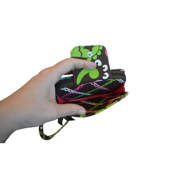 Vera Bradley ID Wristlet Wallet Lola Retired Fall 2013 Print Preppy Bohemian - Picture 3 of 5